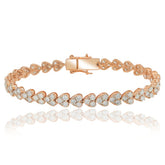 Diamond Heart Bracelet