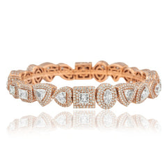 Diamond Multi Shape Bracelet