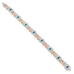 Infinity Evil Eye Diamond Bracelet