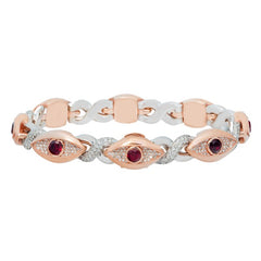 Infinity Evil Eye Diamond Bracelet