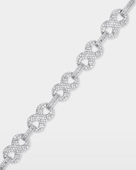 Infinity Diamond Link Bracelet