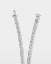 Baguette & Round Diamond Chain