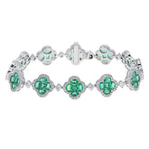 Diamond Clover Bracelet