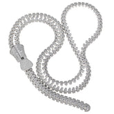 Diamond Zipper Necklace