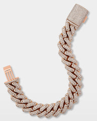Pavé Diamond Cuban Link Bracelet