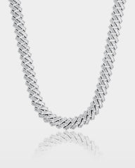 Trapezoid Diamond Cuban Link Chain