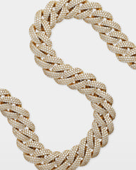 Cluster Diamond Cuban Link Chain