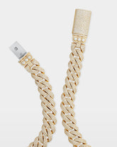 Cluster Diamond Cuban Link Chain