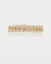 Pavé Diamond Curb Chain Bracelet