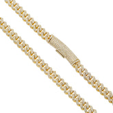 Small Diamond Cuban Link