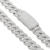 Flower Setting Diamond Cuban