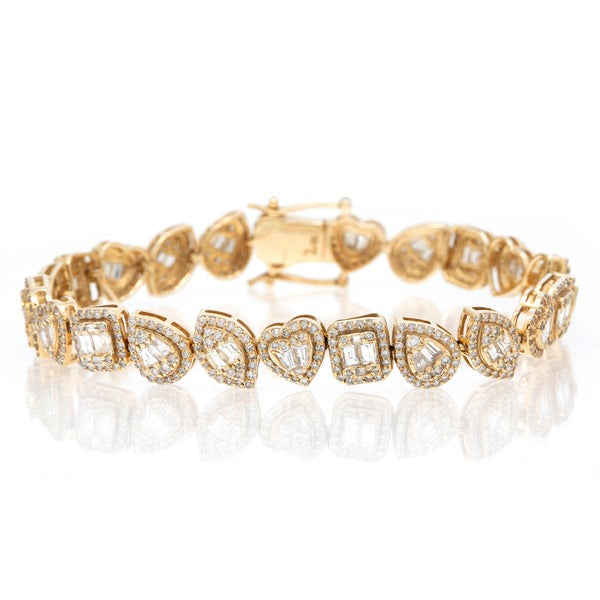 Diamond Multi Shape Bracelet
