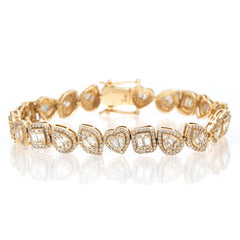 Diamond Multi Shape Bracelet