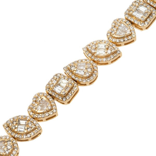 Diamond Multi Shape Bracelet