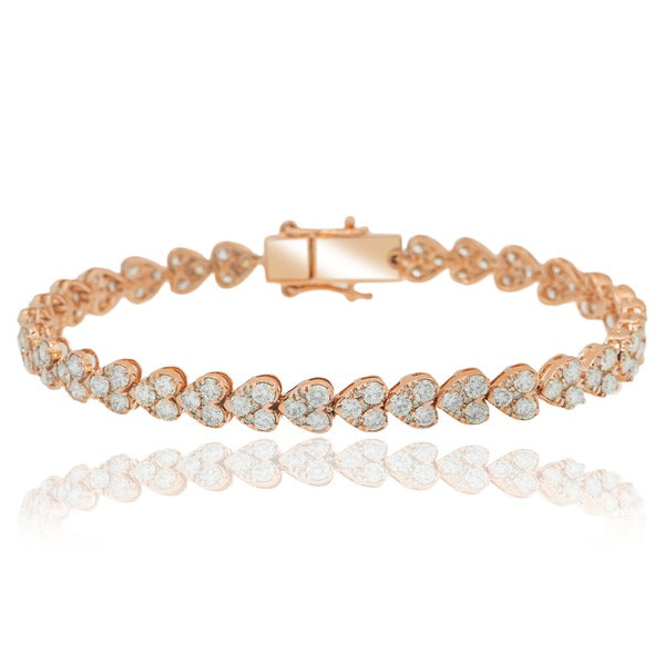 Diamond Heart Bracelet
