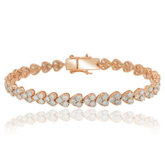 Diamond Heart Bracelet