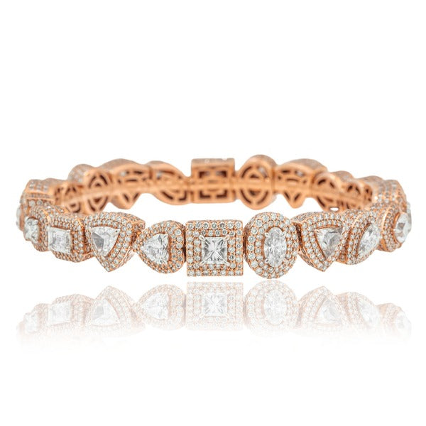 Diamond Multi Shape Bracelet