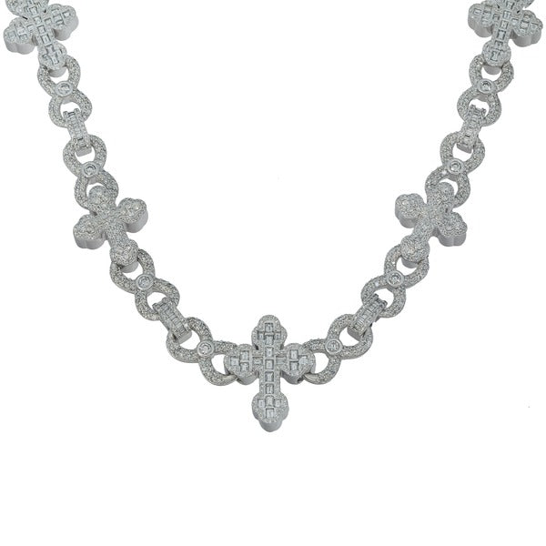 Infinity Diamond Cross Chain