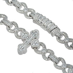 Infinity Diamond Cross Chain