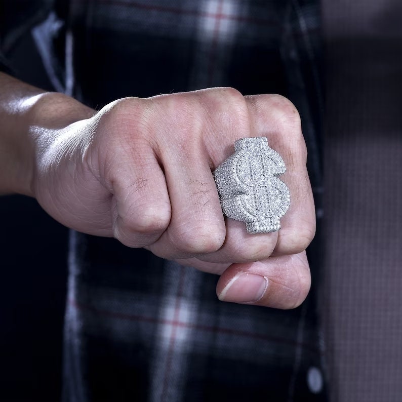 Custom Money Sign Ring