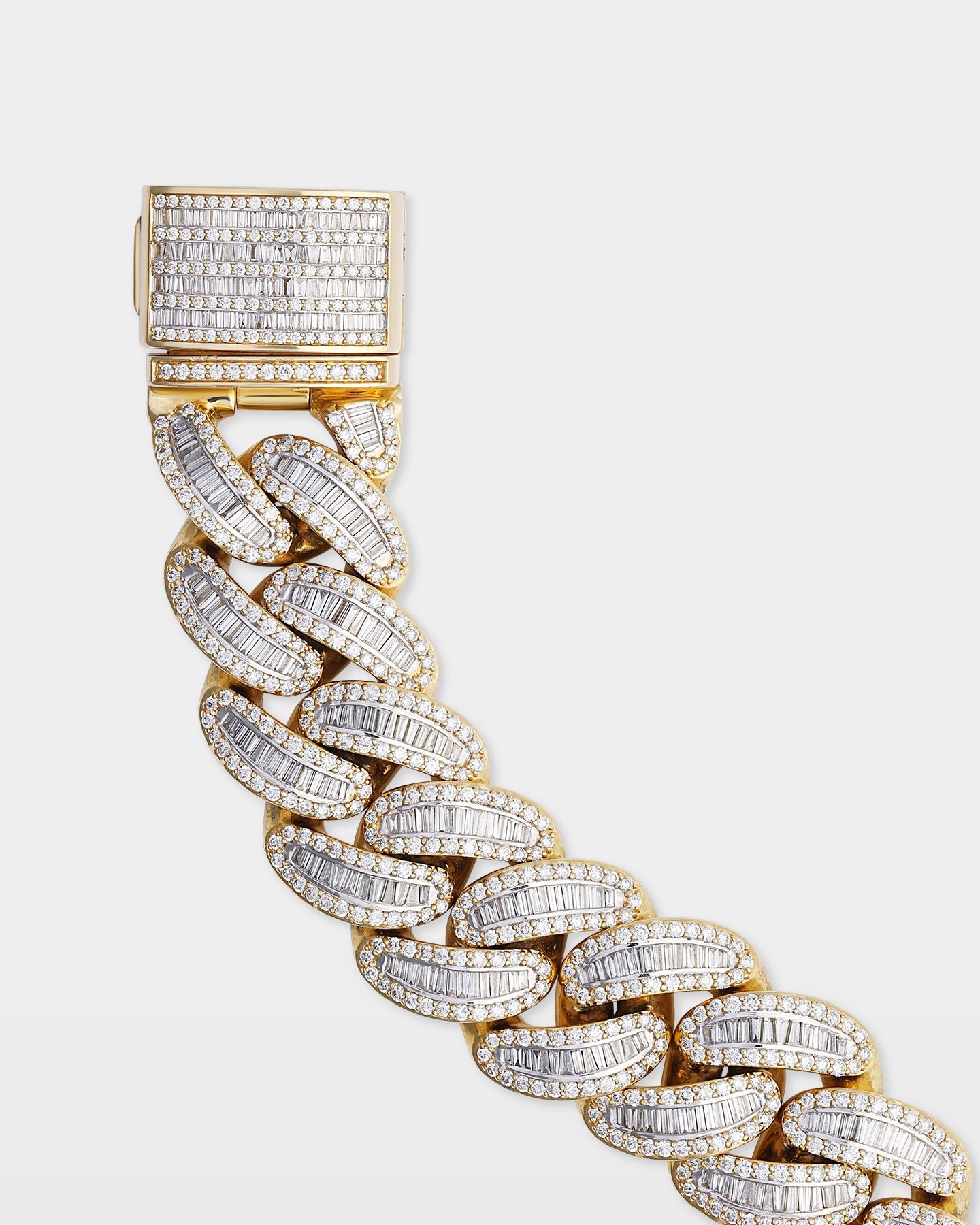 Chunky Diamond Cuban Link Bracelet
