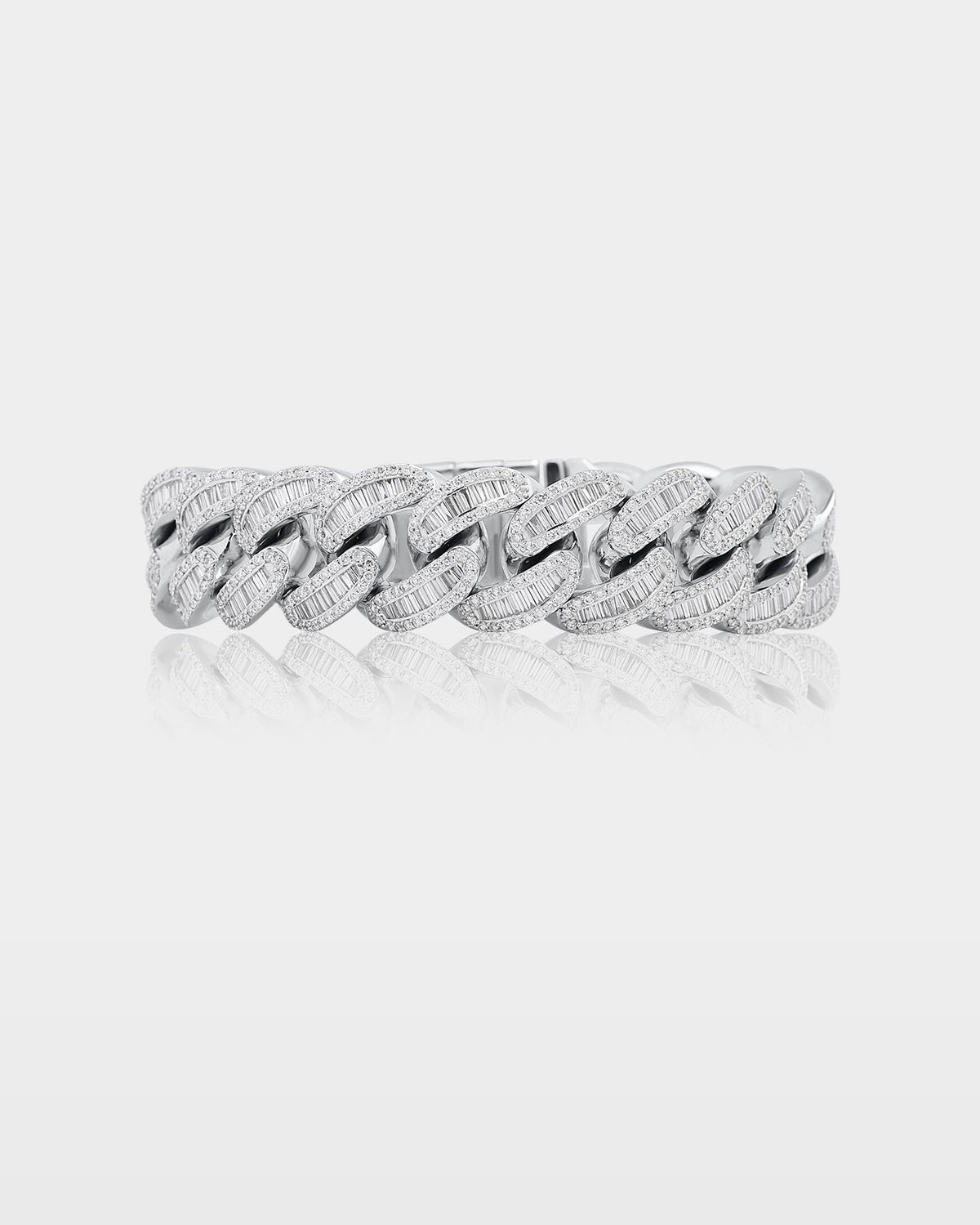Chunky Diamond Cuban Link Bracelet