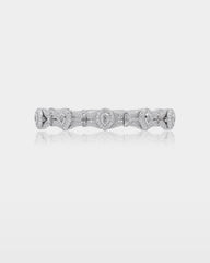 Pear Diamond Link Bracelet