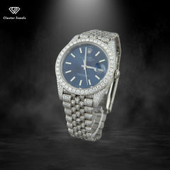 Automatic Hip Hop Luxuries Moissanite Iced Out Watch For Men