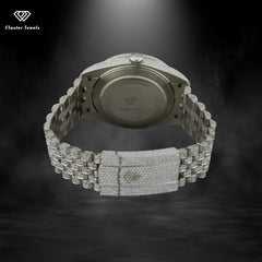 Automatic Hip Hop Luxuries Moissanite Iced Out Watch For Men