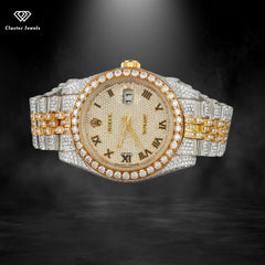 Luxuries Moissanite Diamond Iced Out Hip Hop Watch