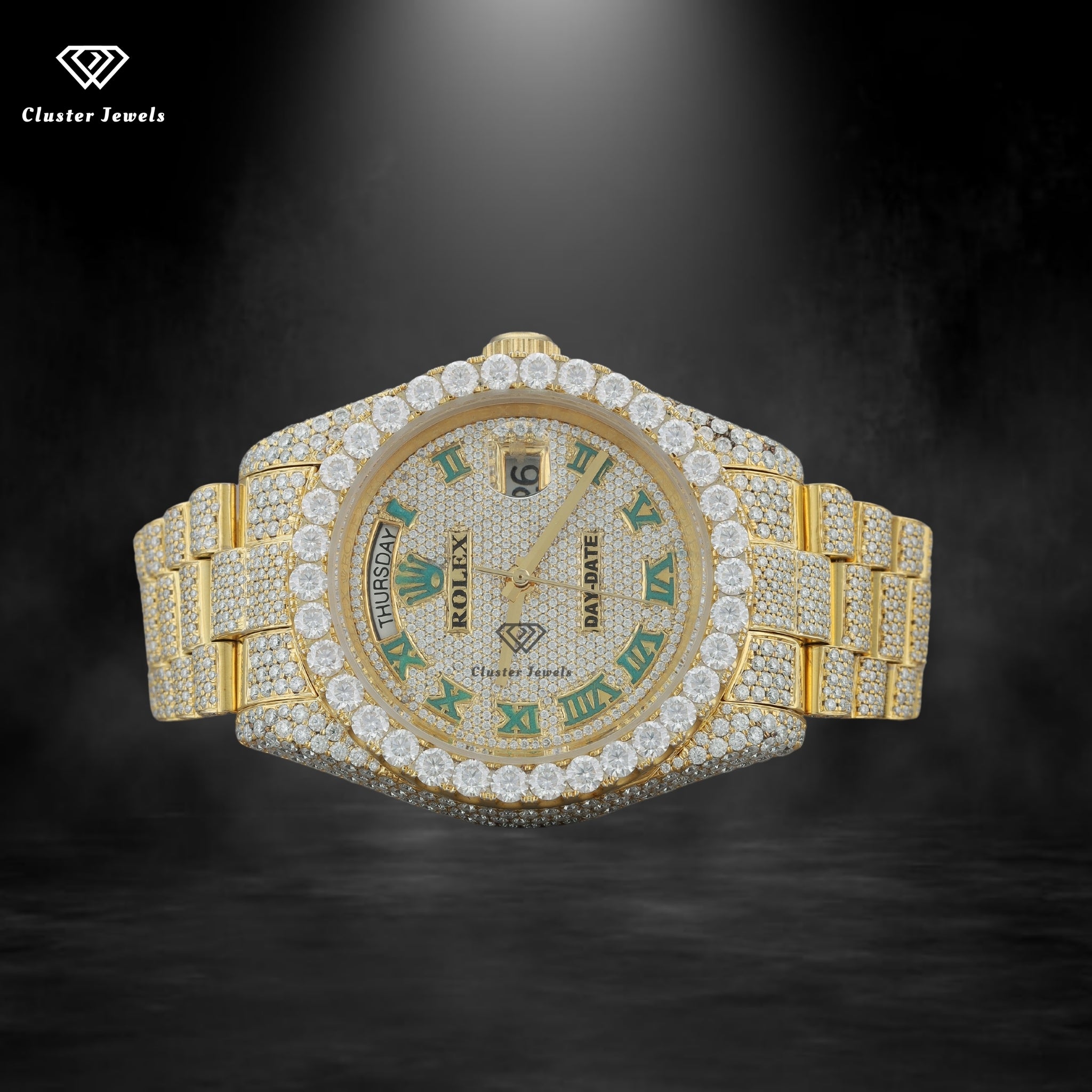 Luxuries Moissanite Diamond Iced Out Hip Hop Watch