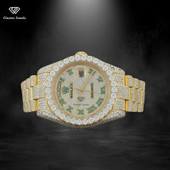 Luxuries Moissanite Diamond Iced Out Hip Hop Watch