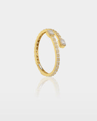Cushion Halo Wrap Diamond Bangle