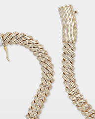 Trapezoid Diamond Cuban Link Chain