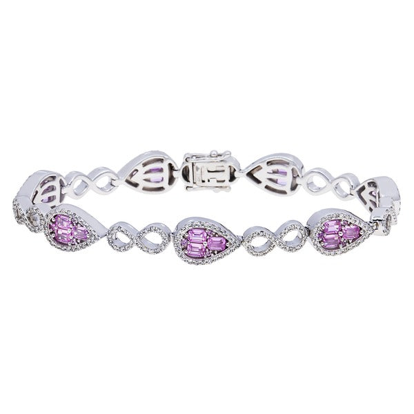 Diamond Infinity Pair Bracelet