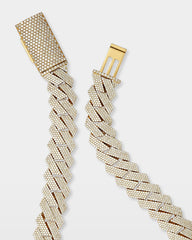 Multi-Row Diamond Cuban Link Chain