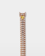 Emerald & Round Diamond Bracelet
