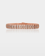 Emerald & Round Diamond Bracelet