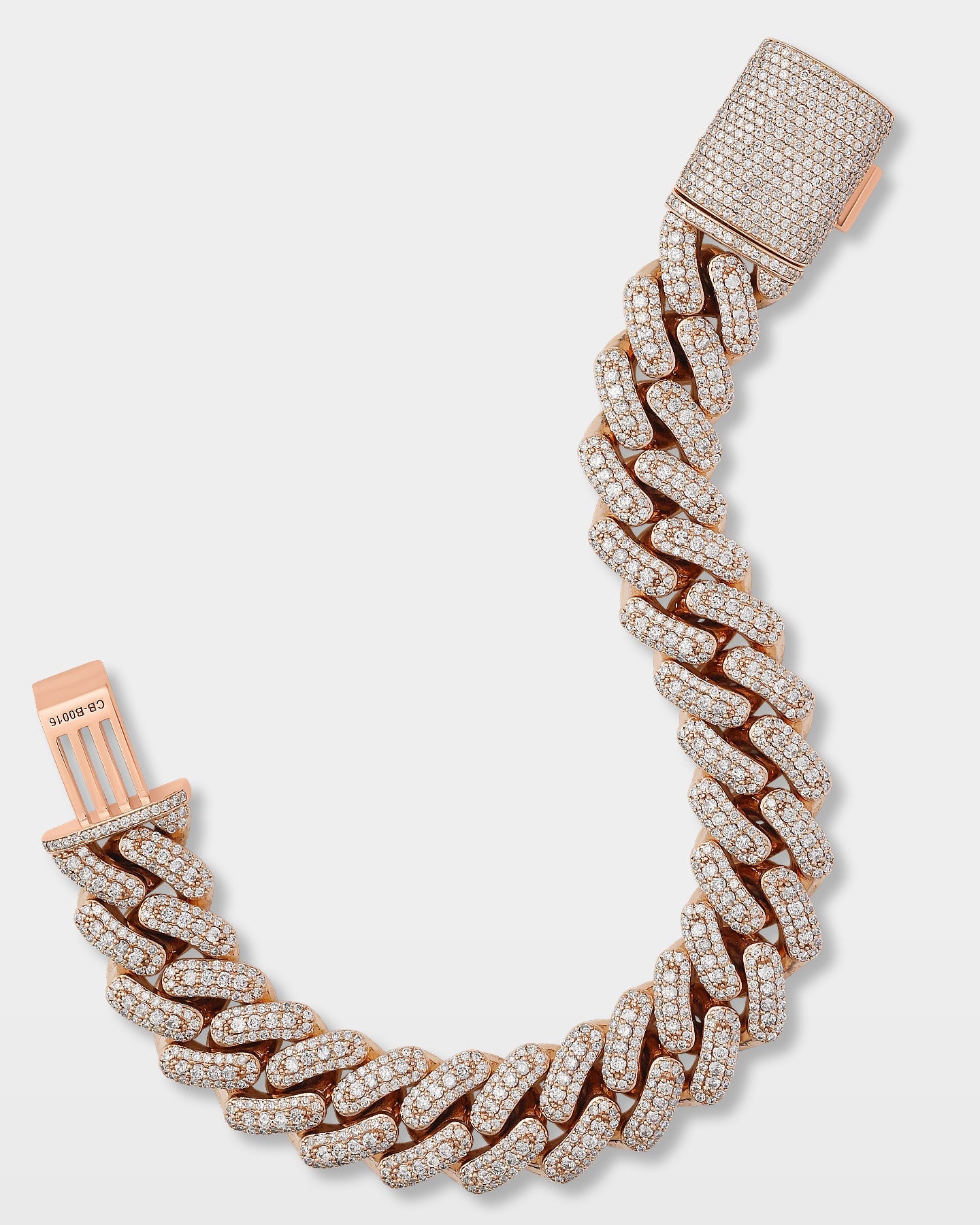 Pavé Diamond Cuban Link Bracelet