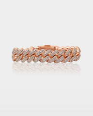 Pavé Diamond Cuban Link Bracelet