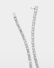 Smiling Rocks Diamond Tennis Necklace