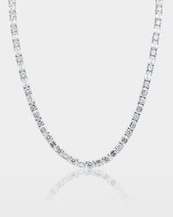 Smiling Rocks Diamond Tennis Necklace