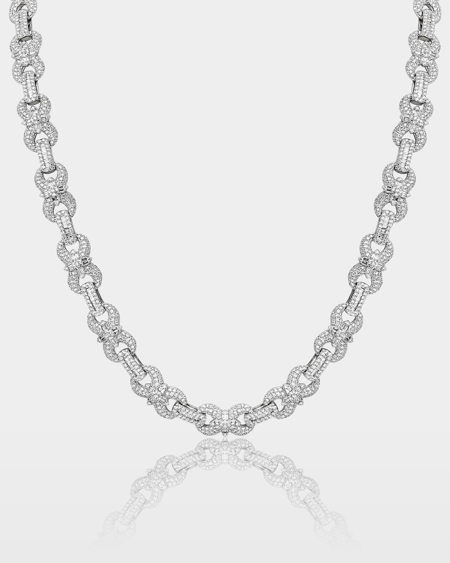 Clover Infinity Diamond Link Chain