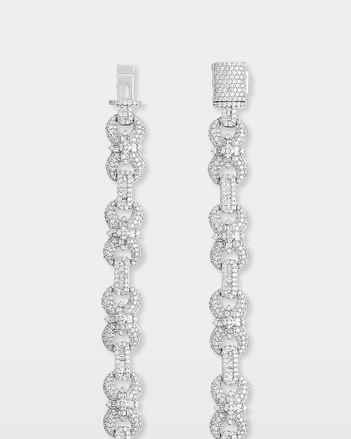 Clover Infinity Diamond Link Chain