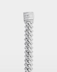 Diamond Baguette Cuban Link Bracelet
