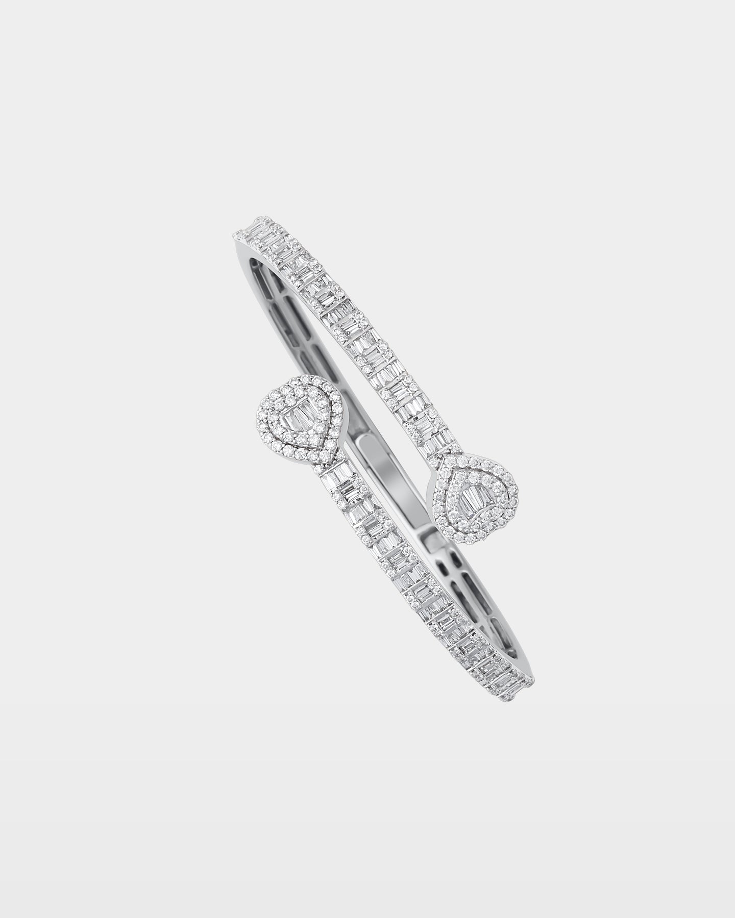 Gold Pavé Diamond Chain Bracelet